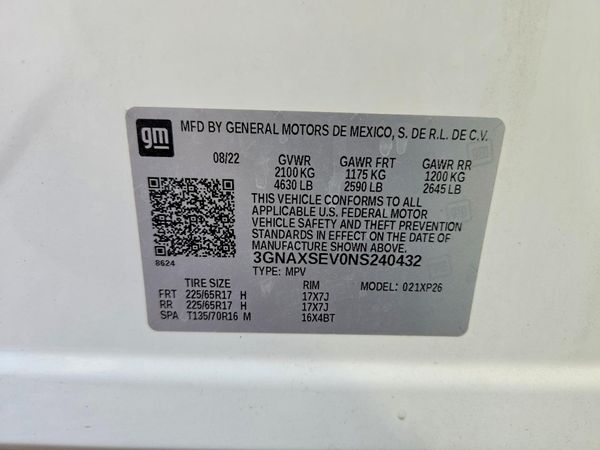 2022 CHEVROLET EQUINOX