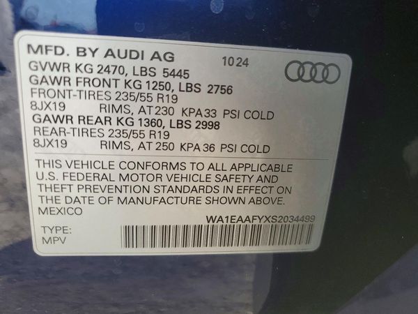 2025 AUDI Q5