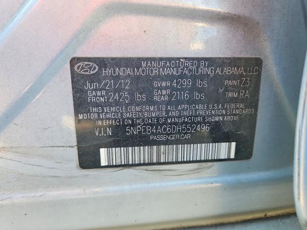 2013 HYUNDAI SONATA GLS/ GLS Popular