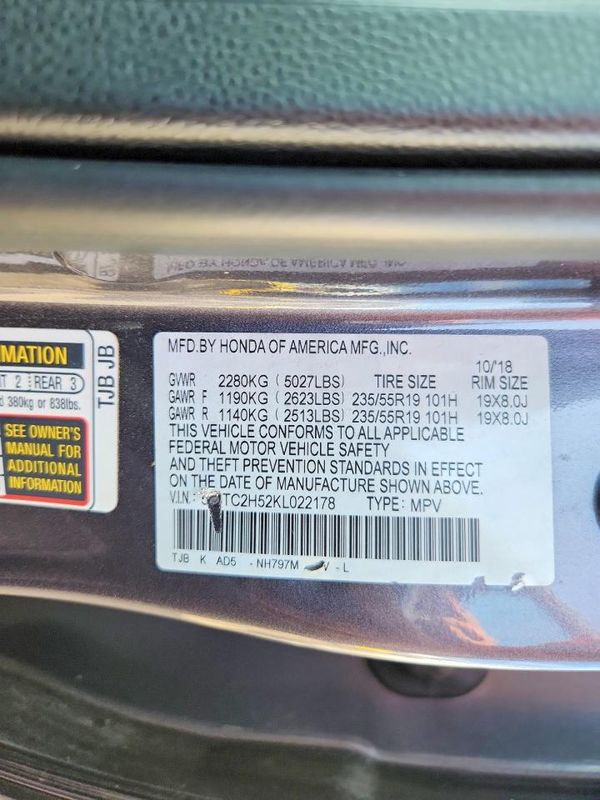 2019 ACURA RDX SH-AWD TECH