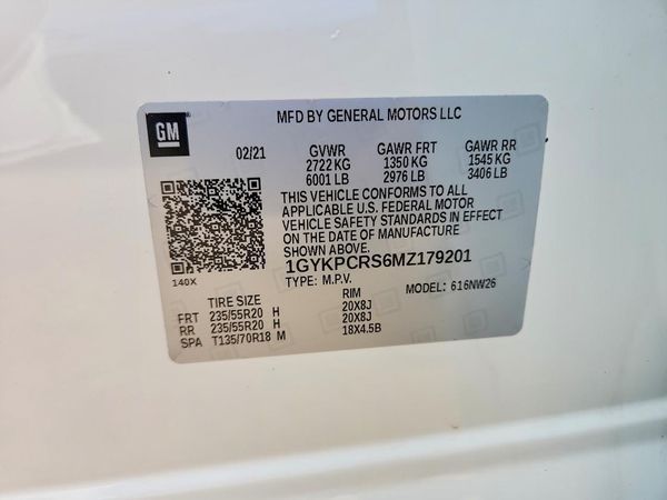 2021 CADILLAC XT6 Premium Luxury