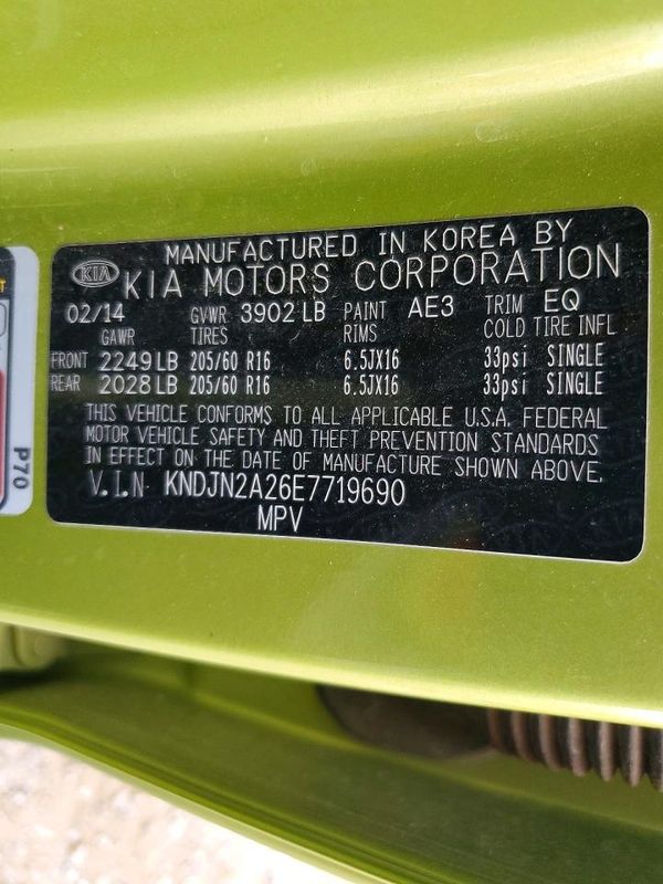 2014 KIA SOUL GL(BASE)