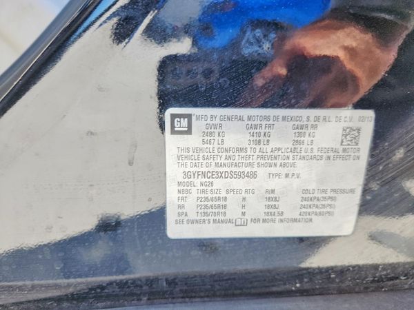 2013 CADILLAC SRX Luxury