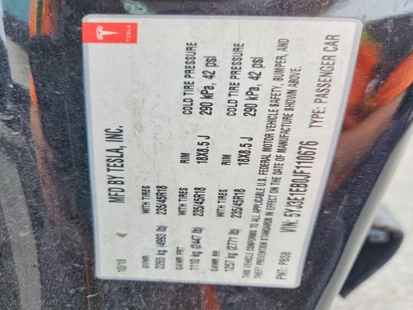 2018 TESLA MODEL 3