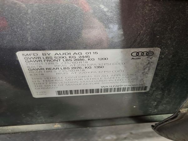 2015 AUDI Q5