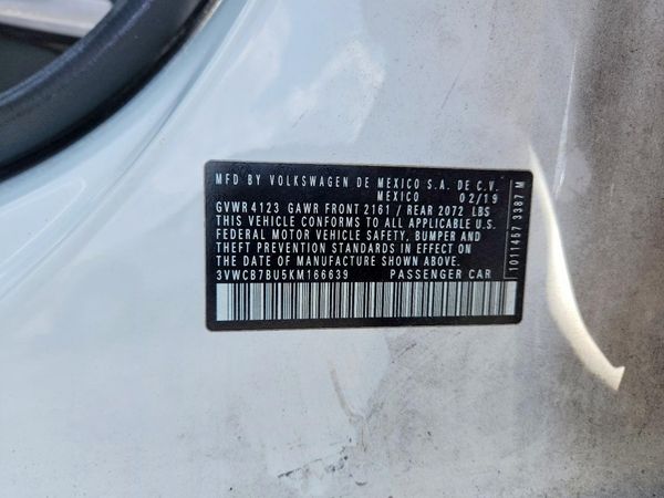 2019 VOLKSWAGEN JETTA S, SE, R-Line
