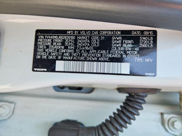 2016 VOLVO XC60 SV32 Base