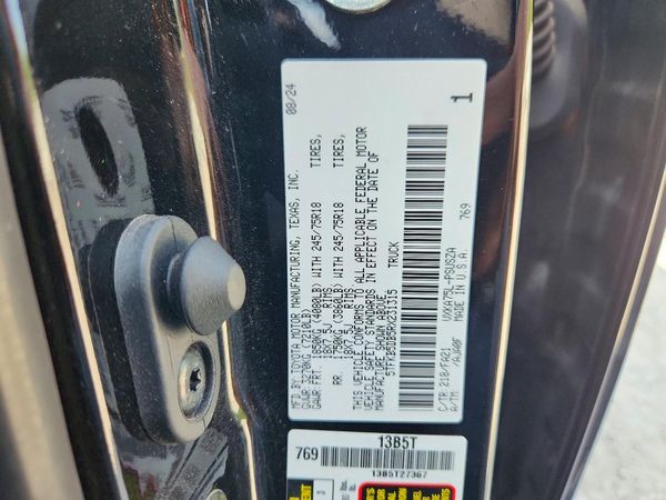 2024 TOYOTA TUNDRA