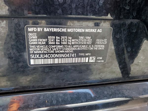 2022 BMW X5 M50i