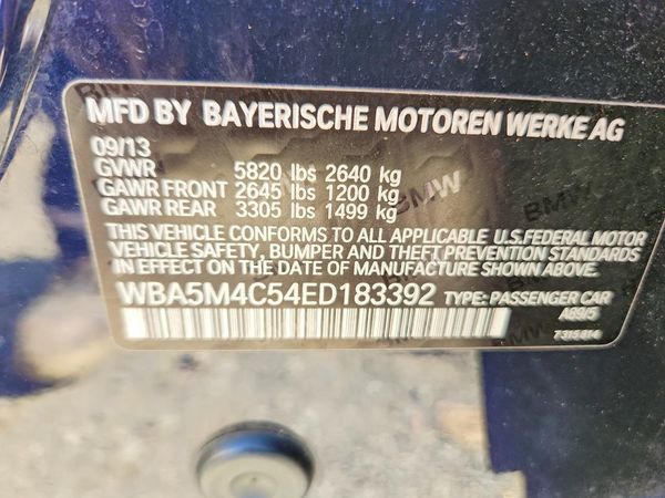 2014 BMW 535 xDrive GT