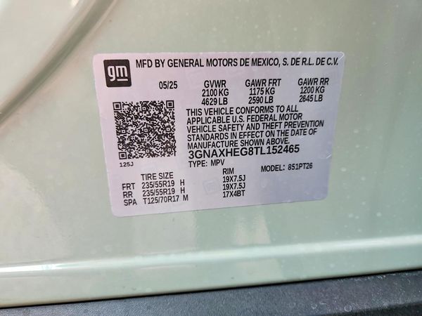 2026 CHEVROLET EQUINOX 1LT