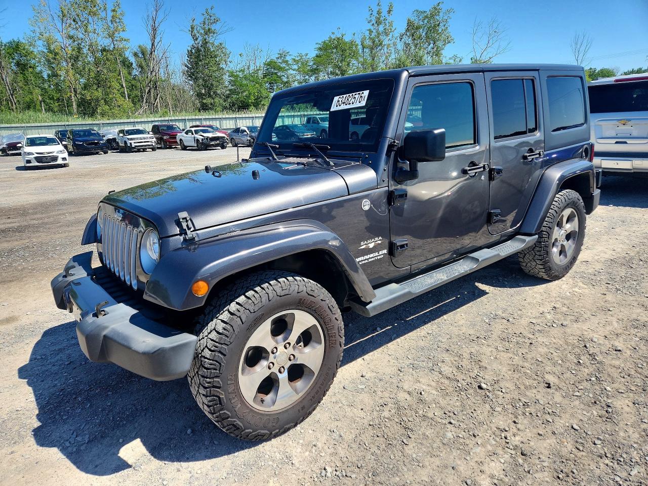 2017 JEEP WRANGLER UNLIMITED SAHARA 4X4