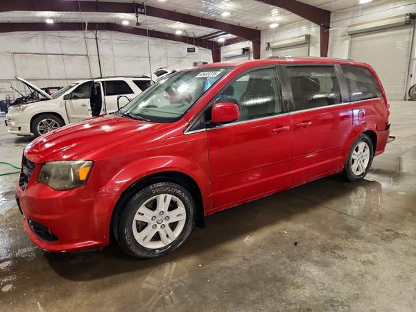 2012 DODGE CARAVAN Crew — Front 3/4