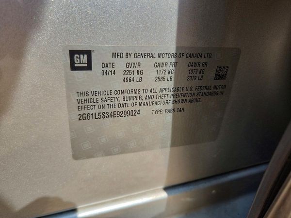 2014 CADILLAC XTS Standard