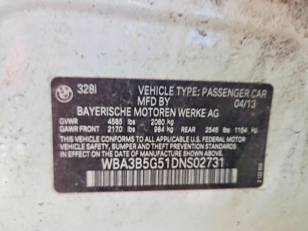 2013 BMW 328 xDrive SA