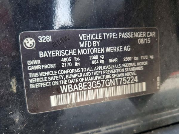 2016 BMW 328