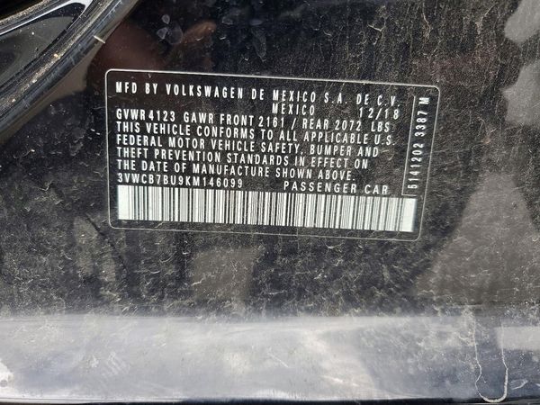 2019 VOLKSWAGEN JETTA S, SE, R-Line