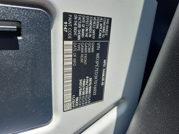 2019 MERCEDES-BENZ SPRINTER
