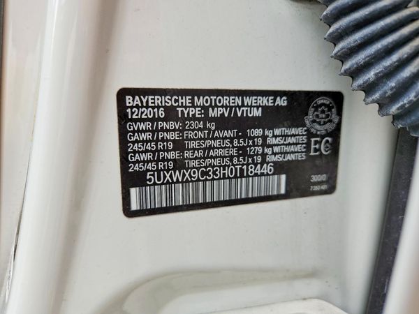 2017 BMW X3 xDrive28i