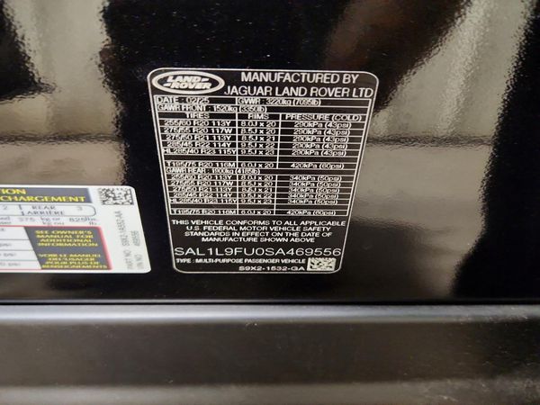 2025 LAND ROVER RANGE ROVER SPORT P400 Dynamic SE