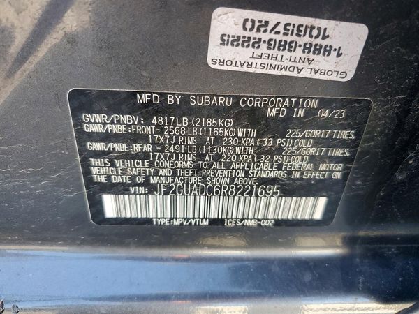 2024 SUBARU CROSSTREK Premium