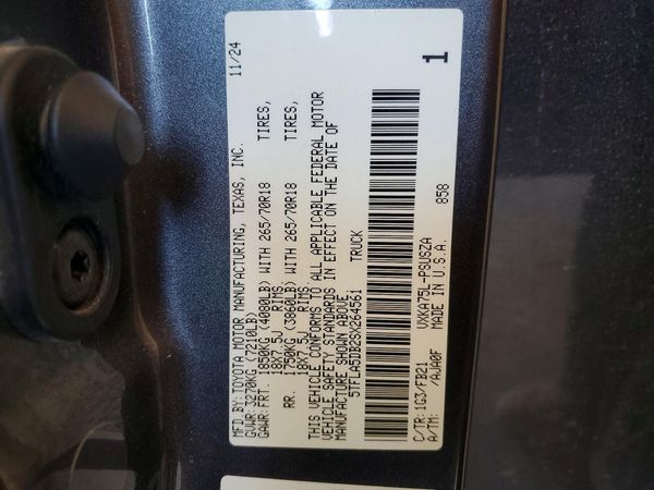 2025 TOYOTA TUNDRA
