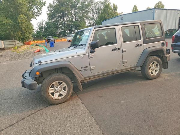 2017 JEEP WRANGLER UNLIMITED SPORT 4X4