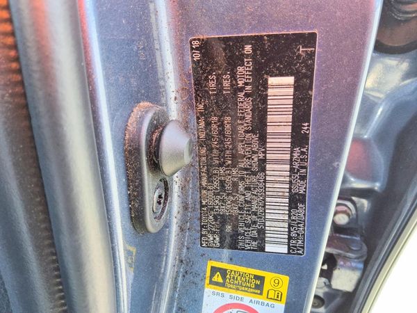 2019 TOYOTA HIGHLANDER SE/XLE — VINS
