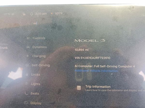 2024 TESLA MODEL 3