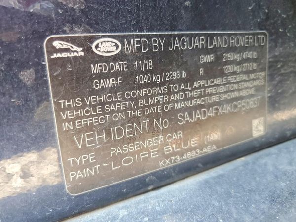 2019 JAGUAR XE