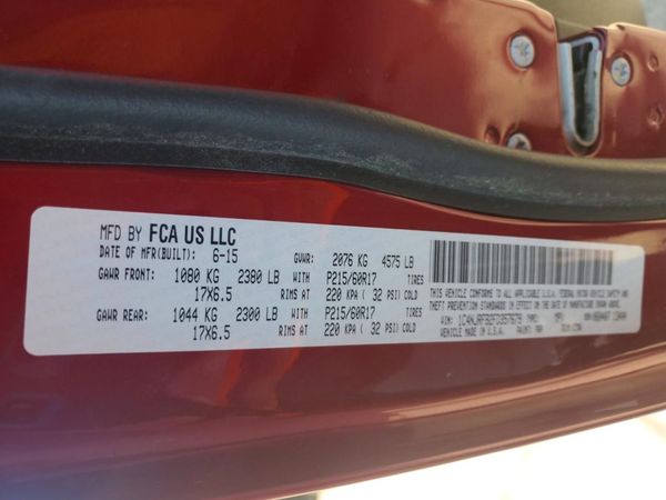 2015 JEEP PATRIOT LATITUDE 4X4
