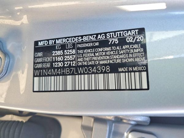 2020 MERCEDES-BENZ GLB