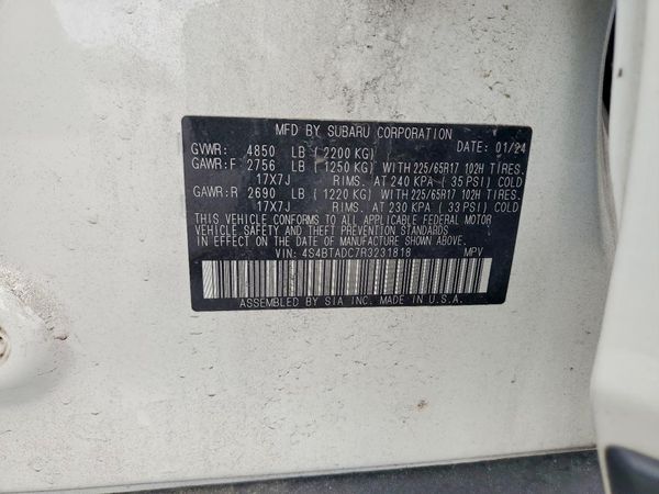 2024 SUBARU OUTBACK Premium