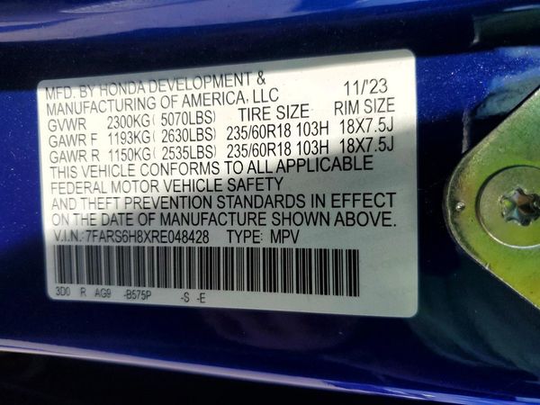 2024 HONDA CR-V