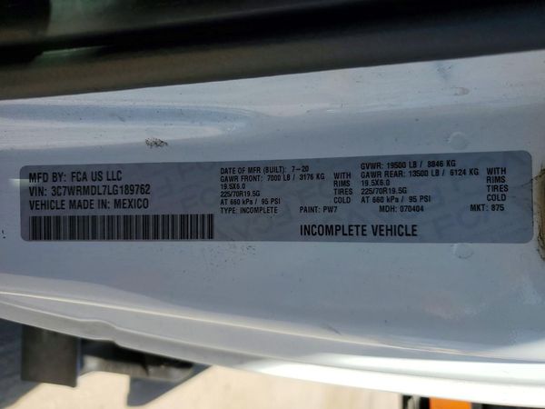 2020 RAM 5500HHDSLT DP