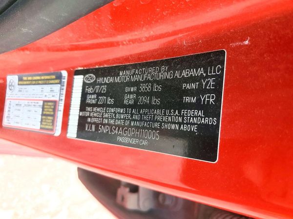 2023 HYUNDAI ELANTRA SEL w/Convenience Pkg