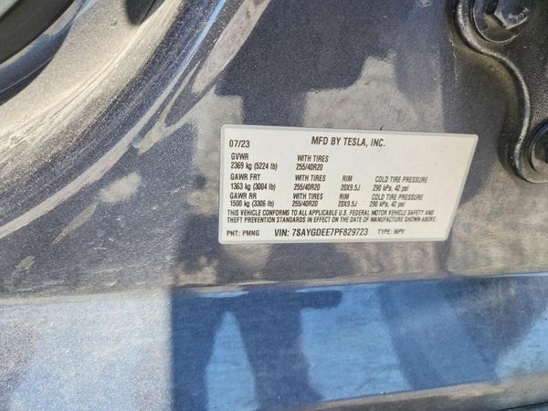 2023 TESLA MODEL Y