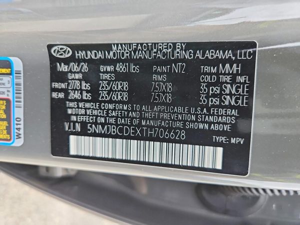 2026 HYUNDAI TUCSON SEL, SEL Plus
