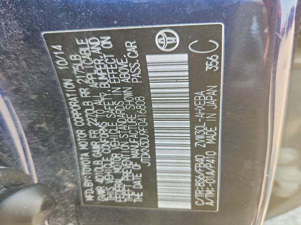 2015 TOYOTA PRIUS