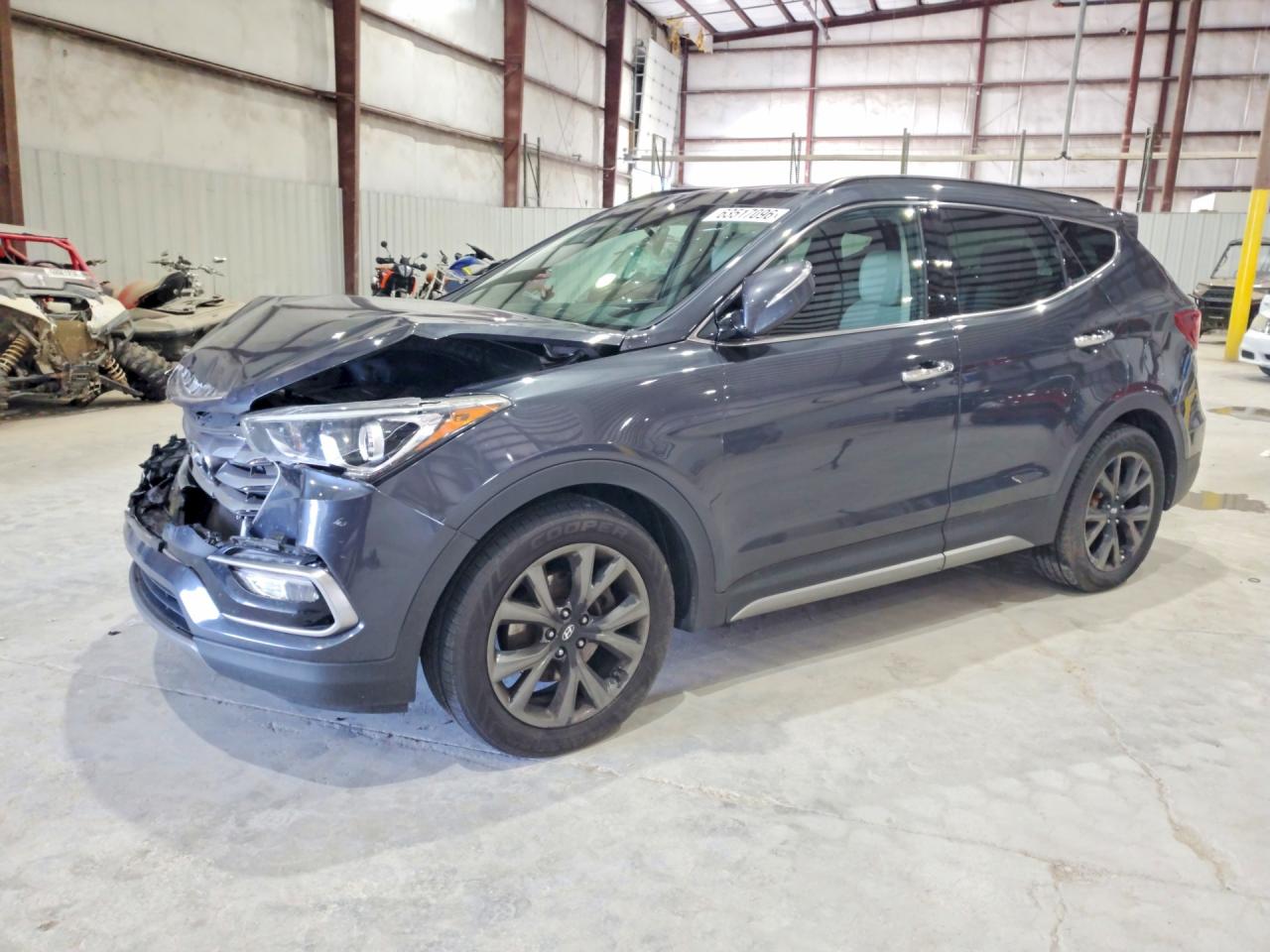 2017 HYUNDAI SANTA FE — Front 3/4