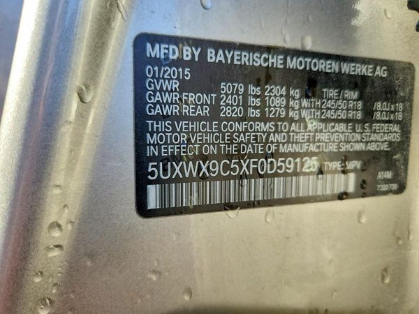2015 BMW X3