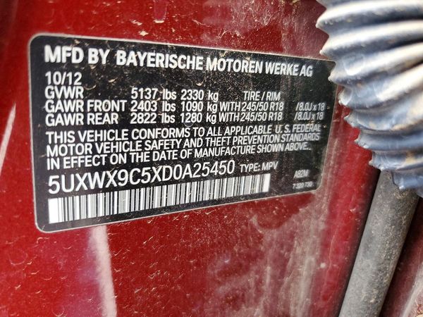2013 BMW X3 xDrive28i