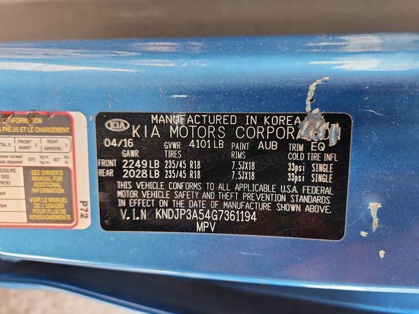 2016 KIA SOUL Exclaim