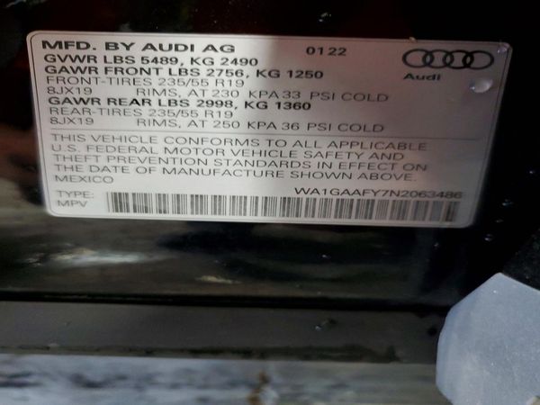 2022 AUDI Q5