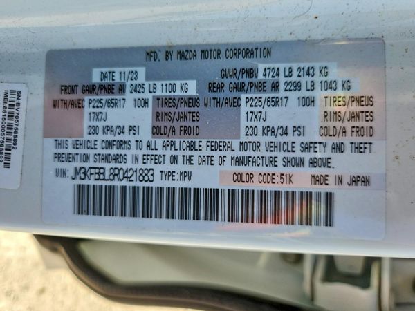 2024 MAZDA CX-5 Select Package
