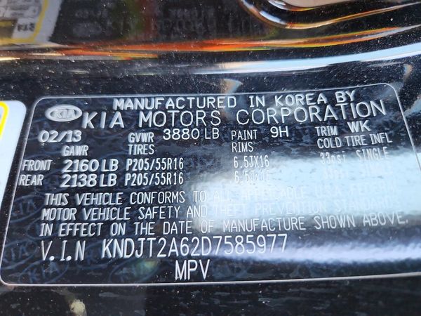 2013 KIA SOUL All Trims