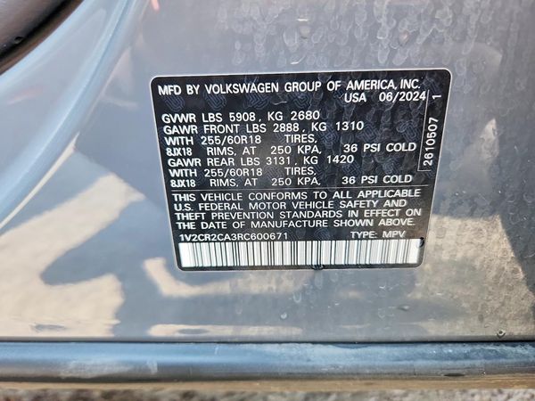 2024 VOLKSWAGEN ATLAS
