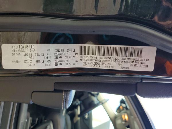 2017 JEEP CHEROKEE LATITUDE FWD