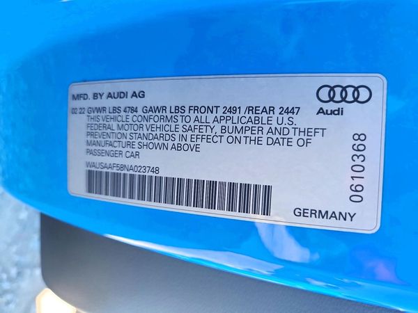 2022 AUDI A5 S Line quattro Premium