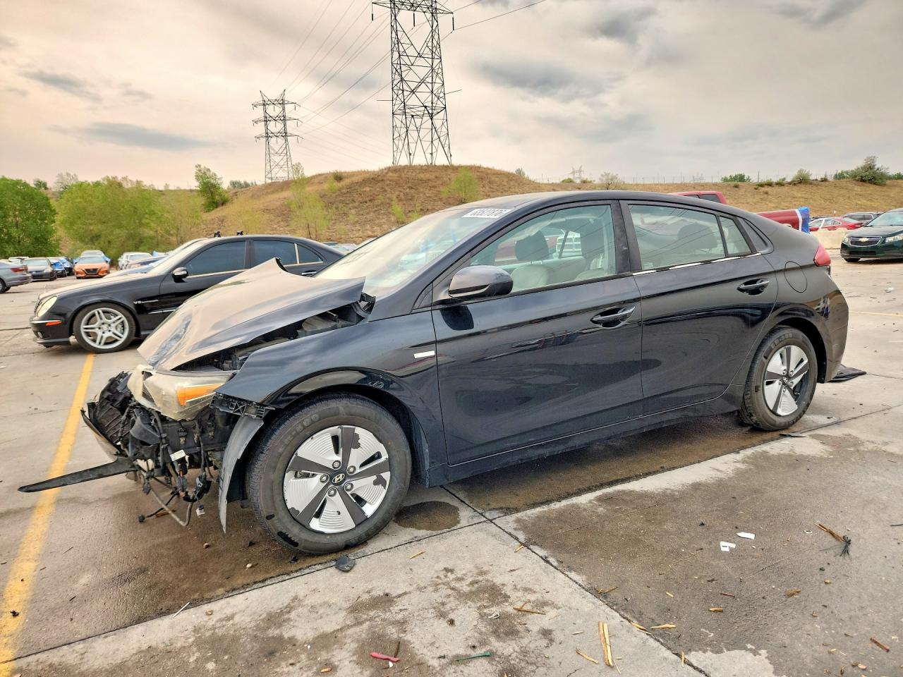 2017 HYUNDAI IONIQ HEV Blue